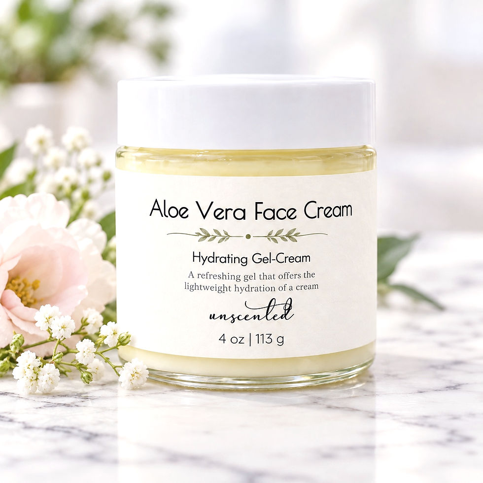 Organic Aloe Vera Face Cream