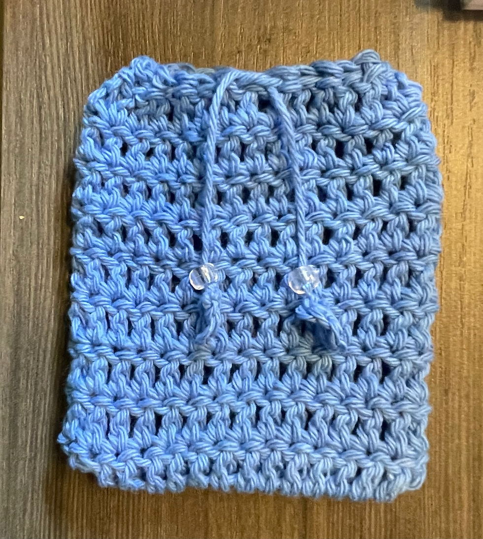 Thumbnail: Soap Saver Crochet Bag Pattern Instant PDF Download