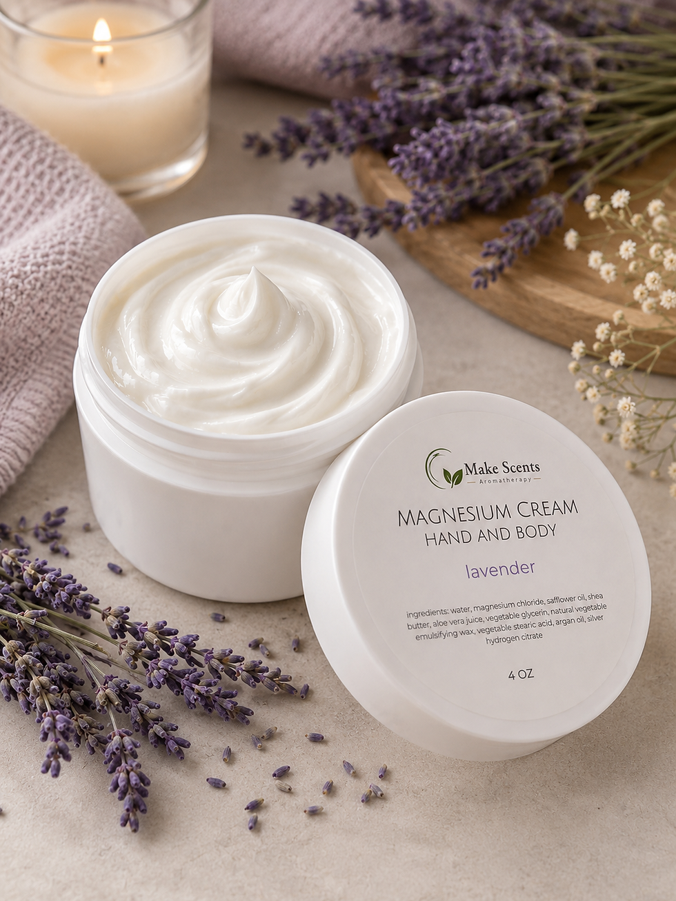 Thumbnail: Magnesium Cream Hand and Body Moisturizer