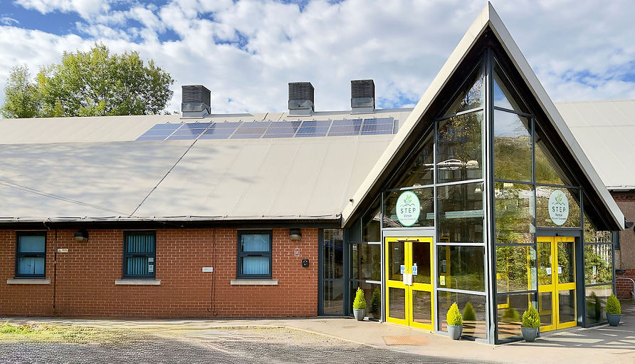 External view of Step Venue building in Stocksbridge, Sheffield.