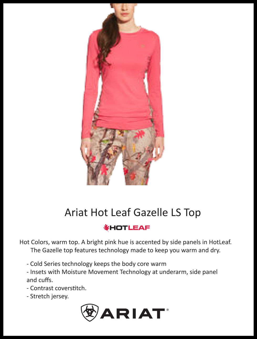 gazelle long sleeve catalog