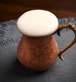 A plain, home made yogurt base Drink