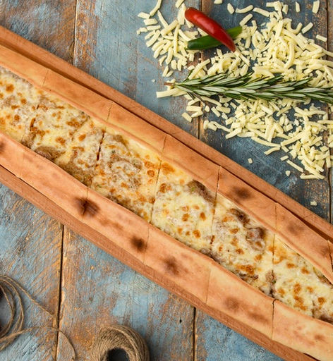 Meat & Cheese Pide