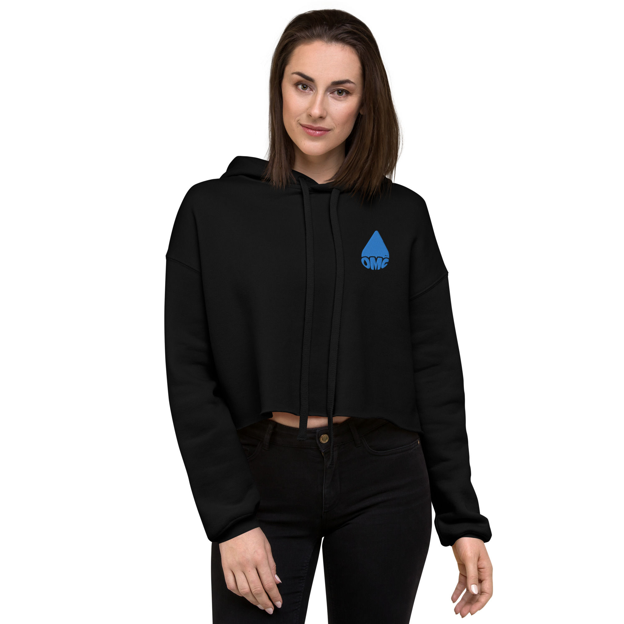 OMG Hydration Crop Hoodie