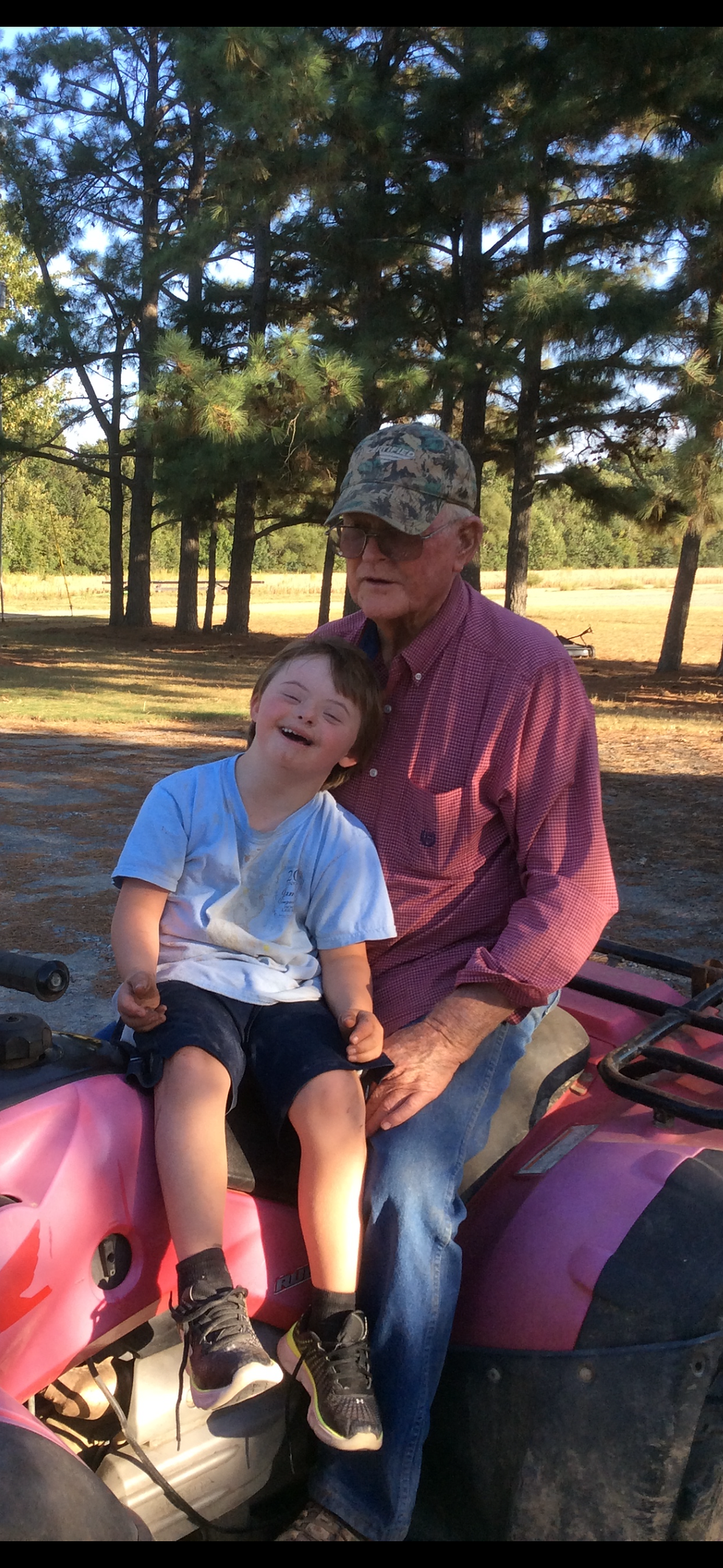 It was a challenge to keep up with Cooper and Pawpaw Walter. You never knew where they would show up. 