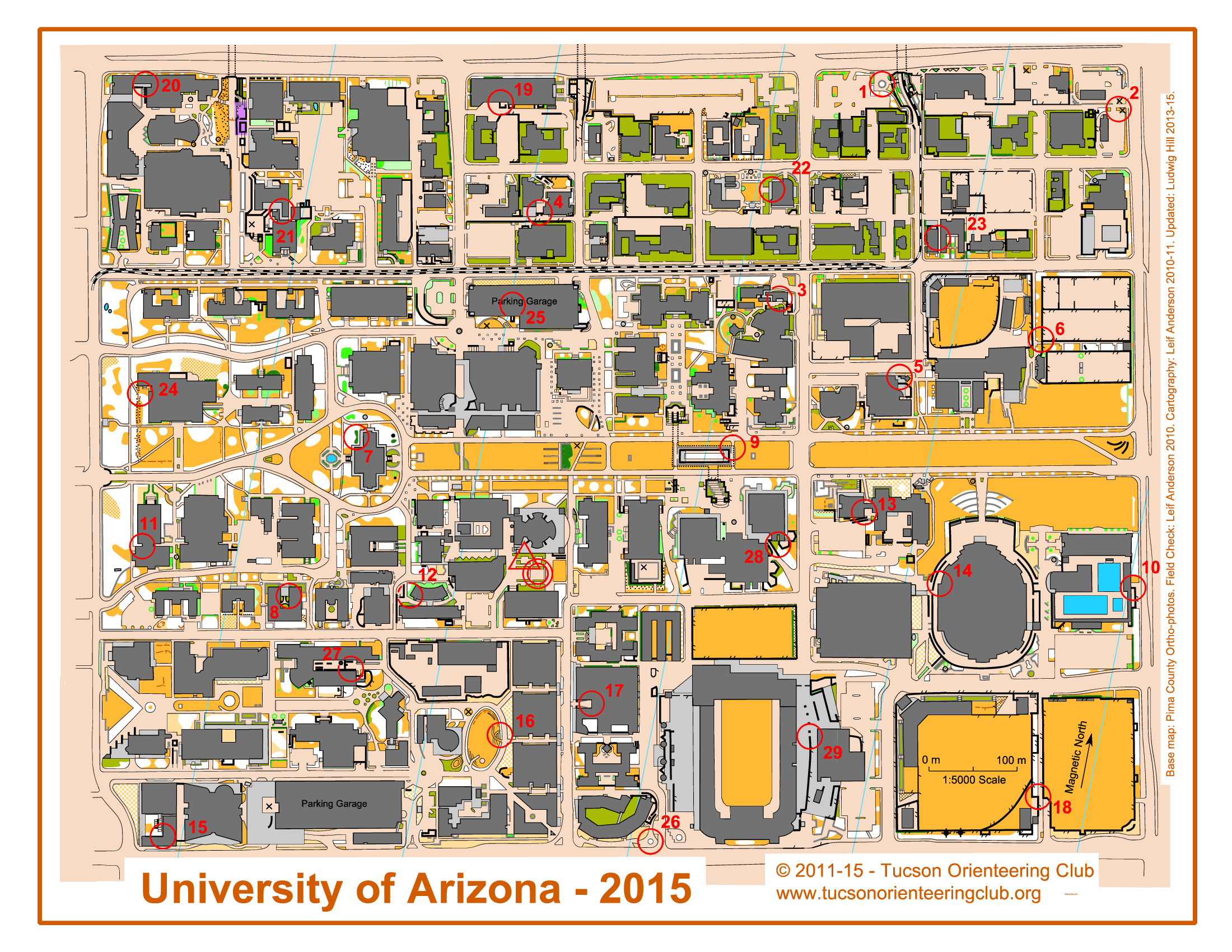 Maps | Tucson Orienteering