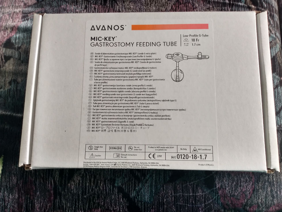 Gastrostomy Feeding Tube - Ref 0120-18-1.6 by Avanos Mic-Key
