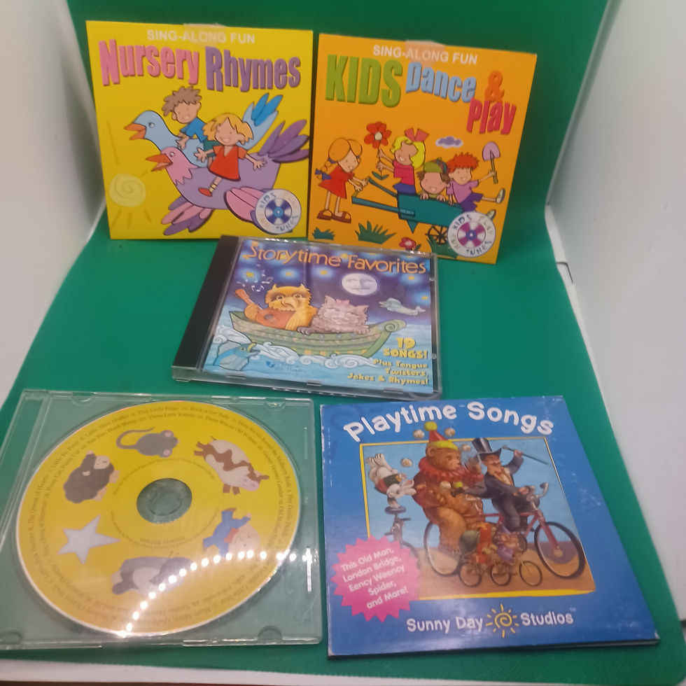 Nursery Rhymes & Kids Dance & Play + 3 more Children's Cds in Description