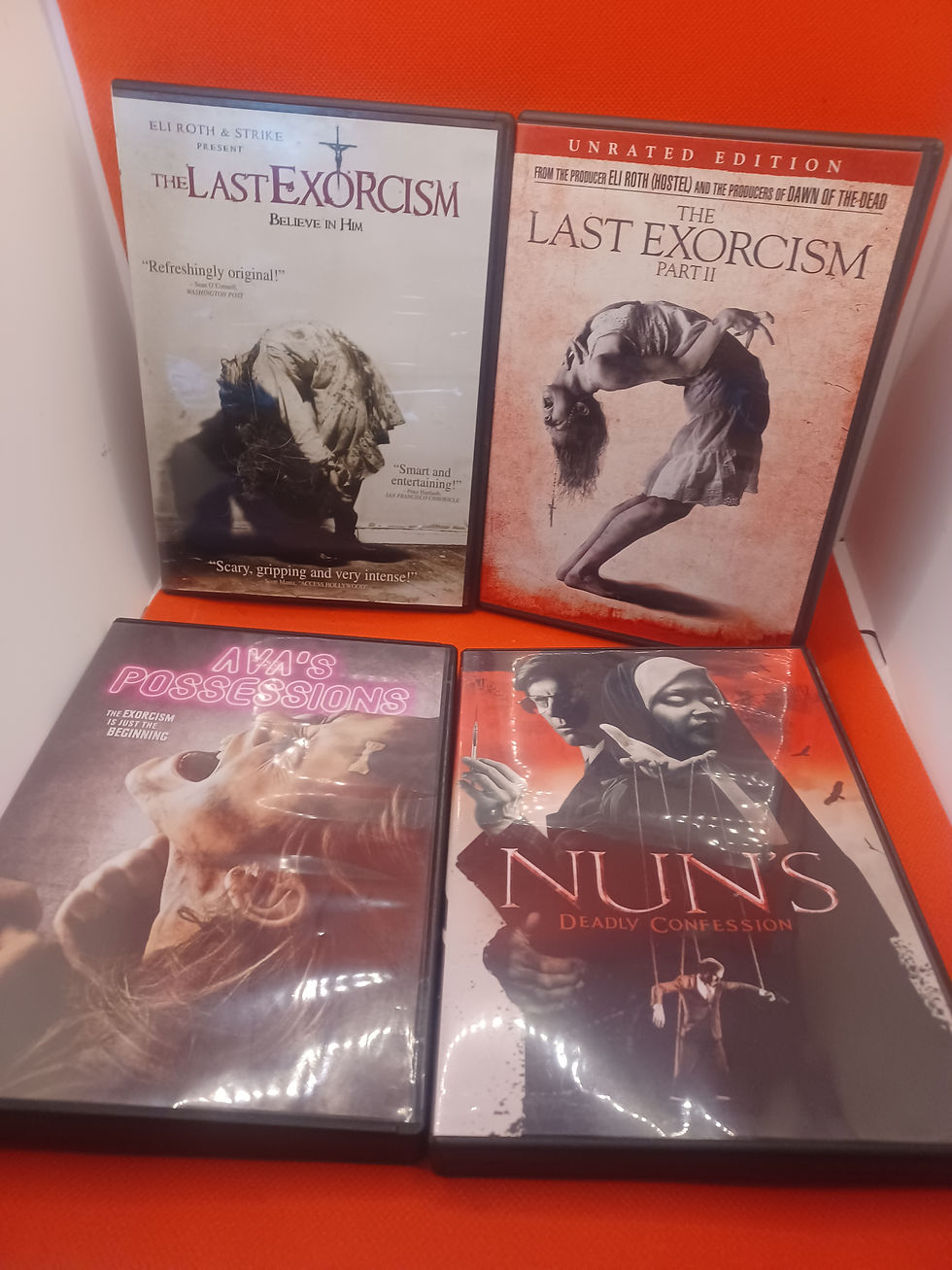 Exorcism & Possession - 4 Preowned Dvds listed in Description