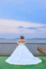 Bride in white gown by next studio photography