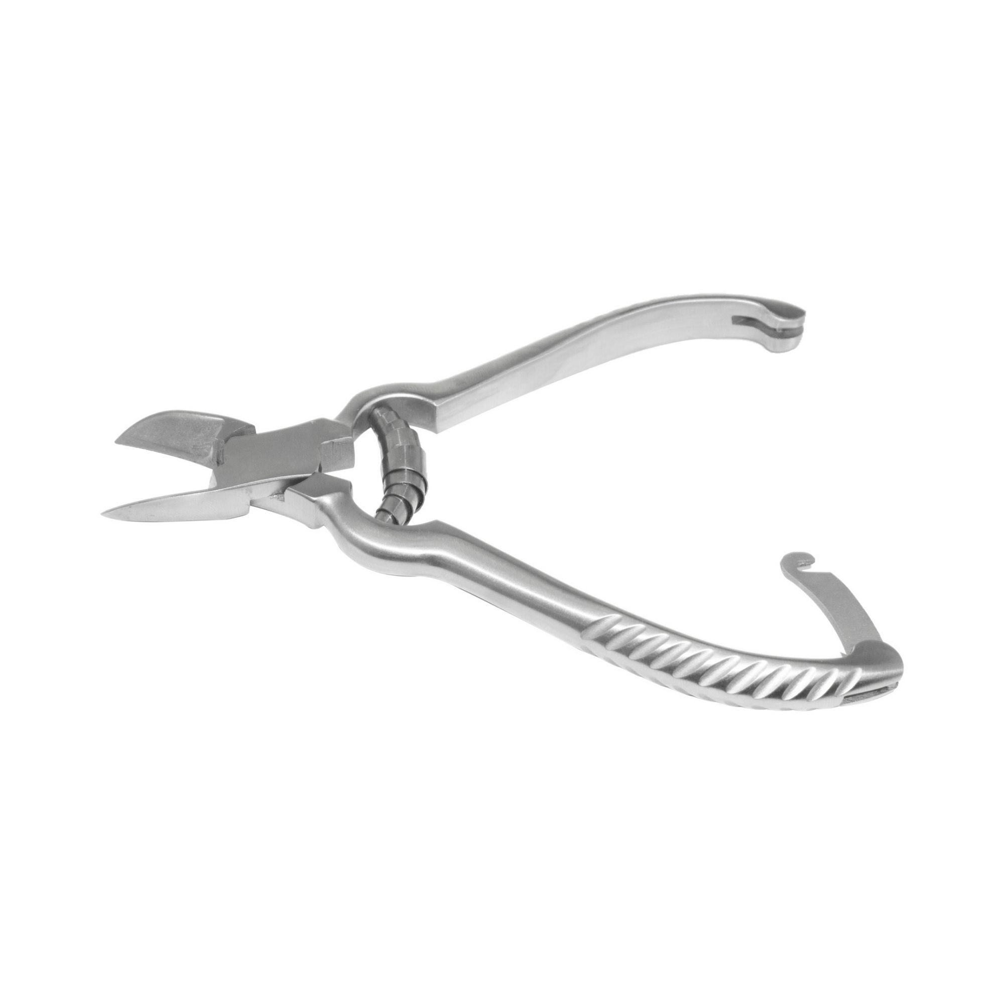 Armo Turnboll Profesyonel Tırnak Makası Podology Kilitli Yaylı Gri