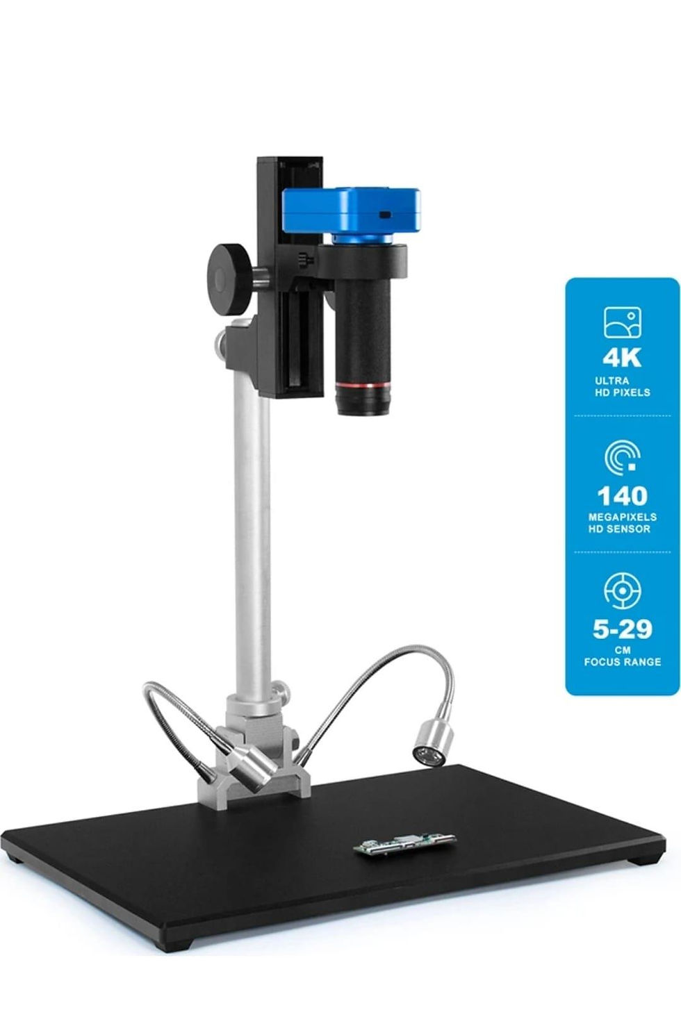 Küçük resim: Dijital 4K HDMI USB Dijital 14MP 150X Video Mikroskop Cerrahi Video Mikroskop