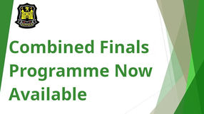 Combined Finals Programme