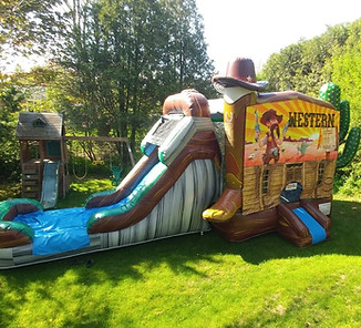 Western Combo inflatable rental