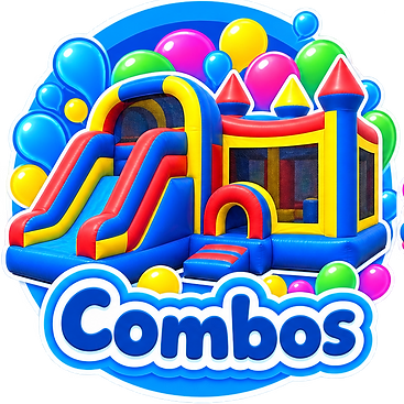 Combo bouncy castle rentals