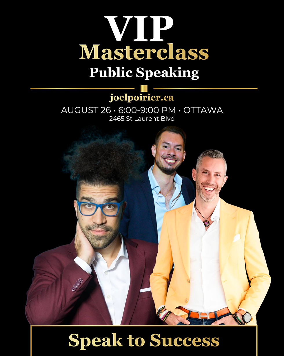 Speak to Success: Public Speaking Skills