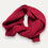 Thumbnail: Ribbed Lambs Wool Scarf Red by McConnell