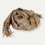 Thumbnail: Biscuit Windowpane Scarf by Foxford