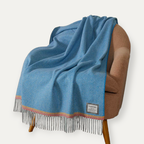 Slaney Cashmere/Wool Throw The Sheep