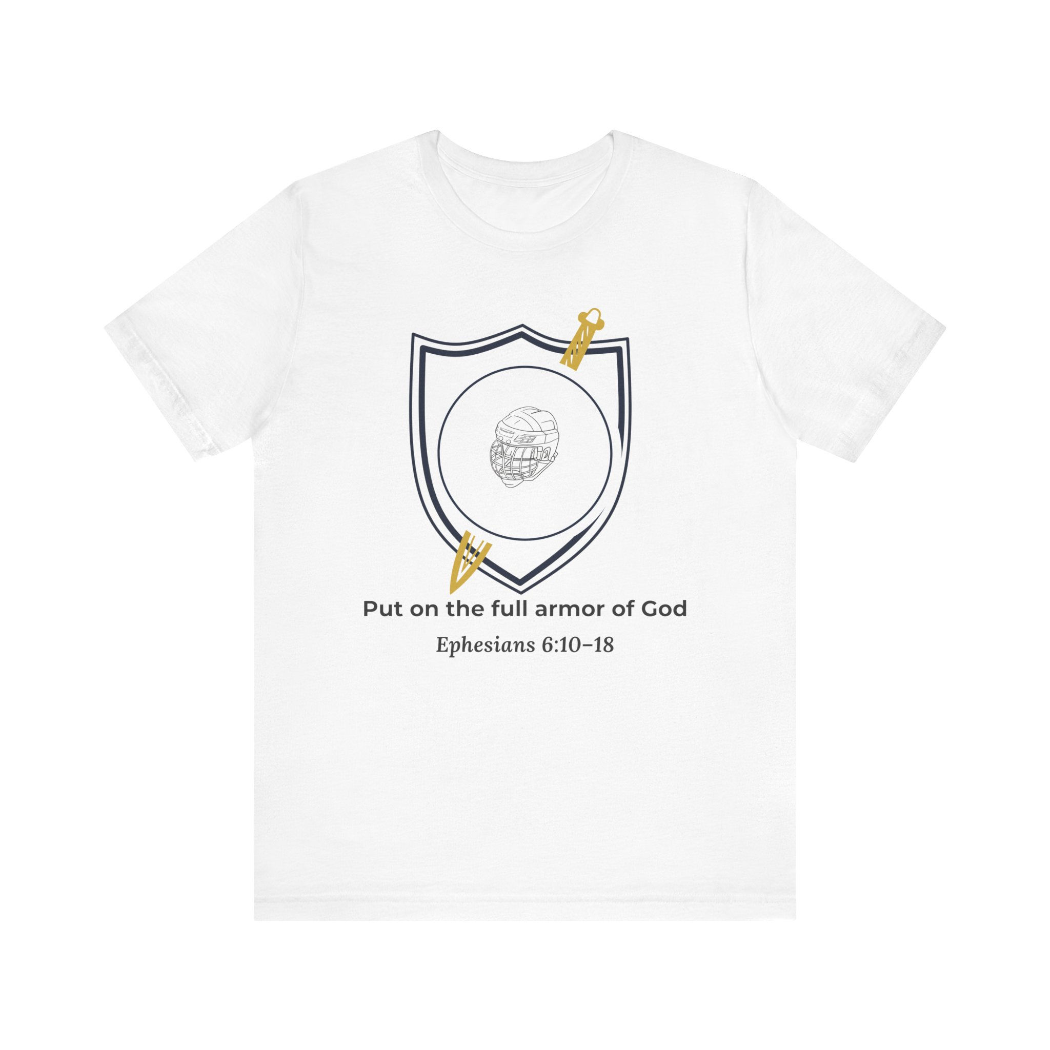 Faith-Inspired Tee: Full Armor of God Shirt, Christian Gift, Bible Verse T-Shirt