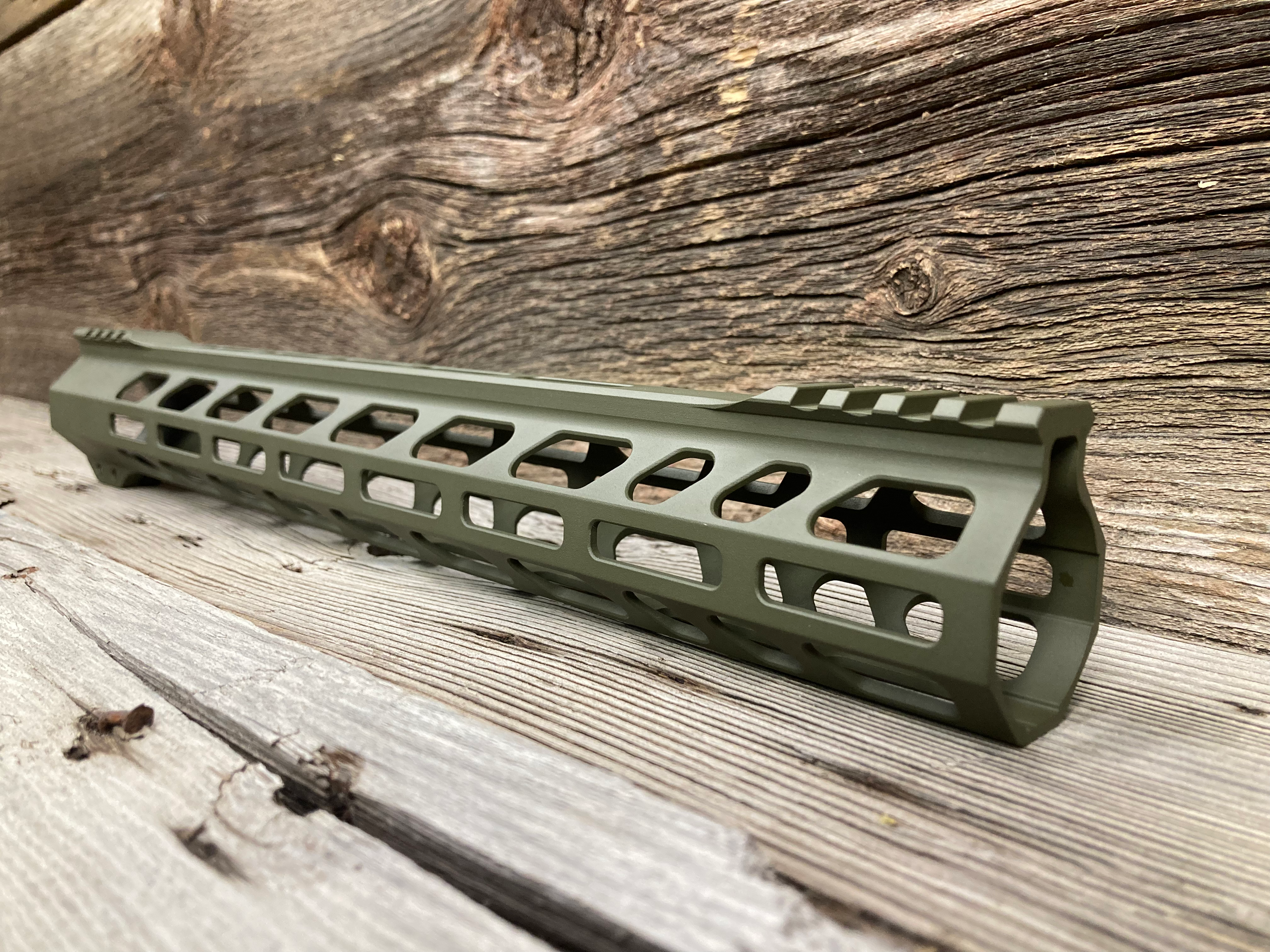 15" Slim Handguard "Milspec O.D. Green"