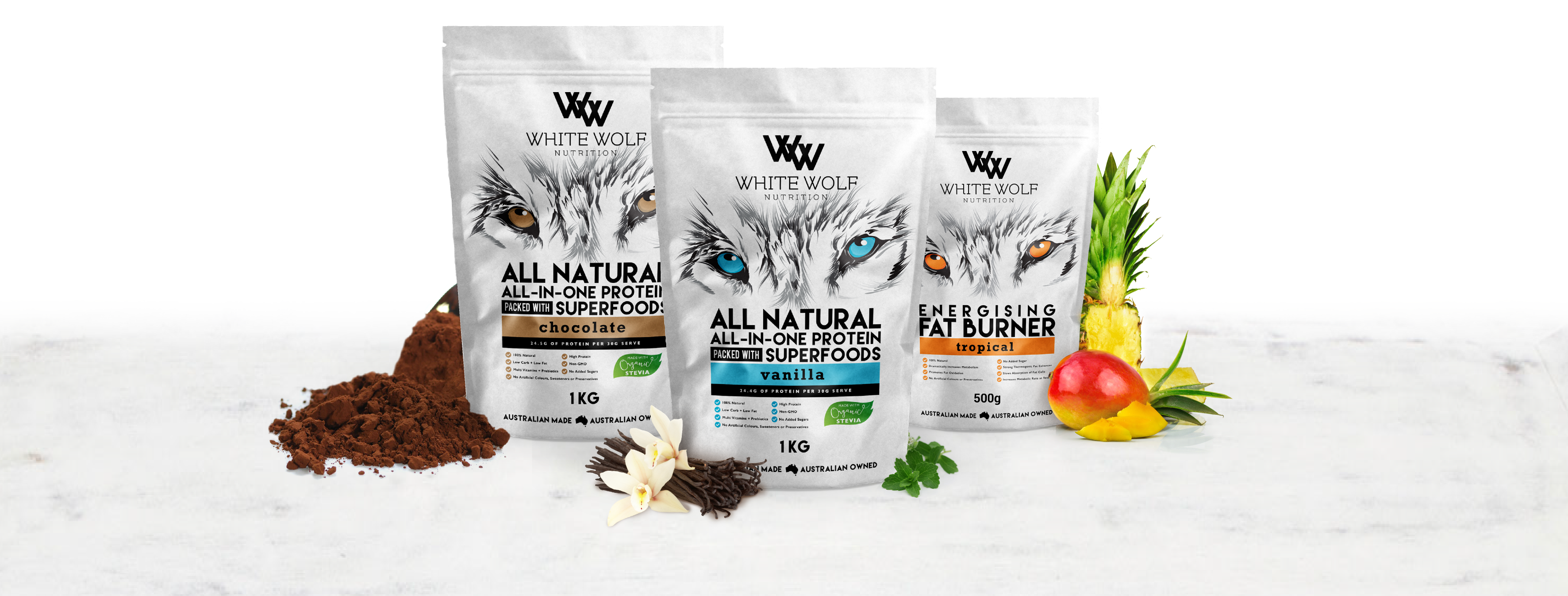 White Wolf Nutrition Buy All Natural Proteins and supplements online