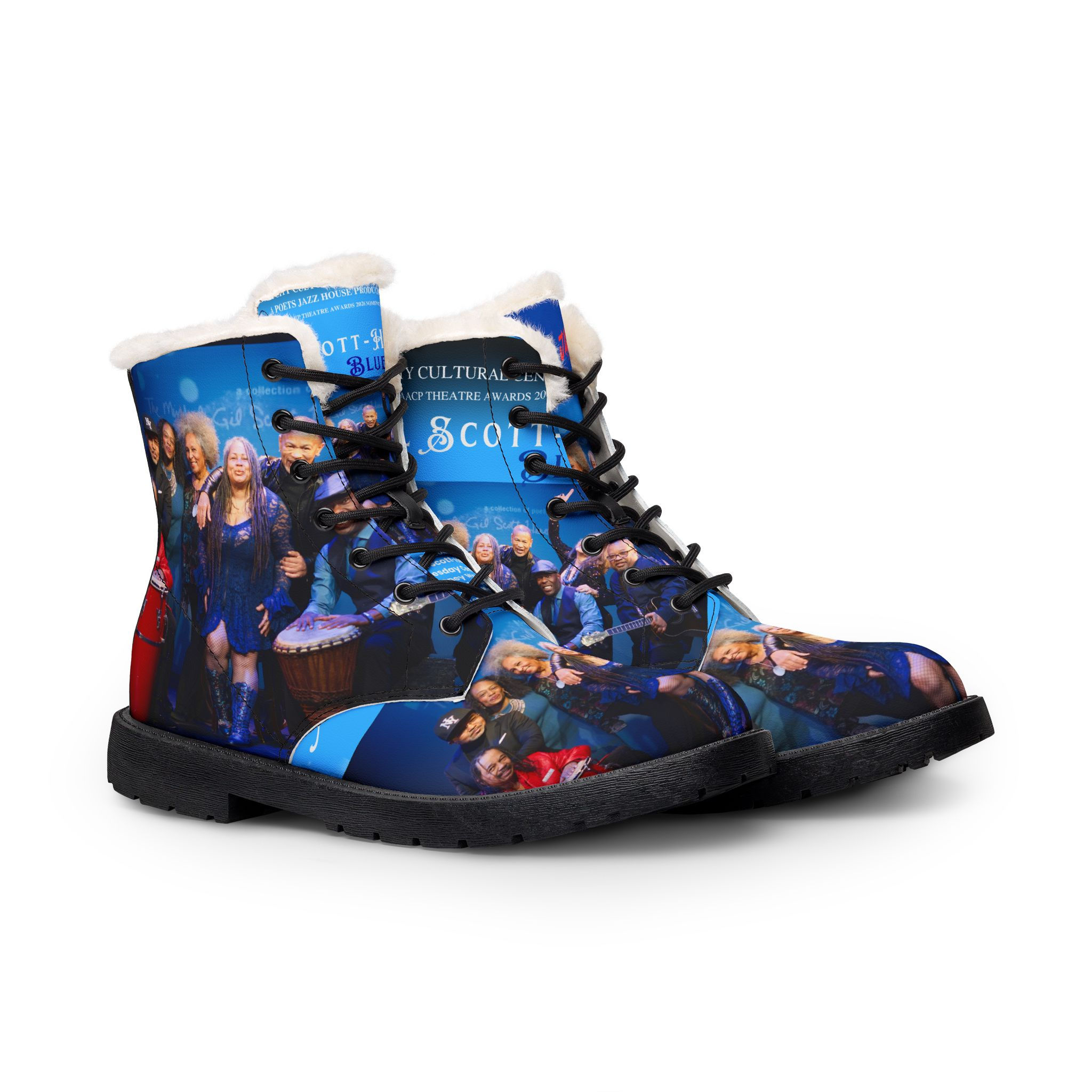 Men's Fur-Lined Leather Boots