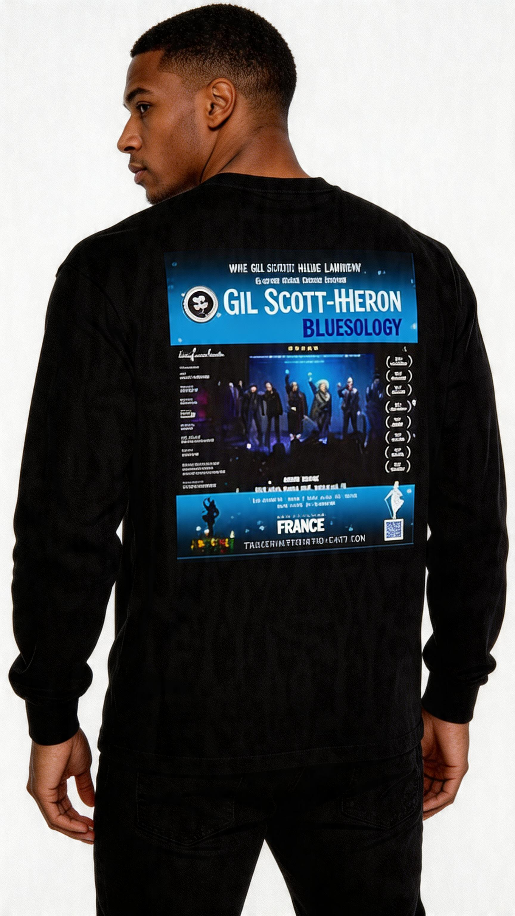 Gil Scott-Heron Bluesology Long Sleeve Tee