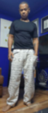 Thumbnail: Off-White Authentic Mudcloth Pants - 5X