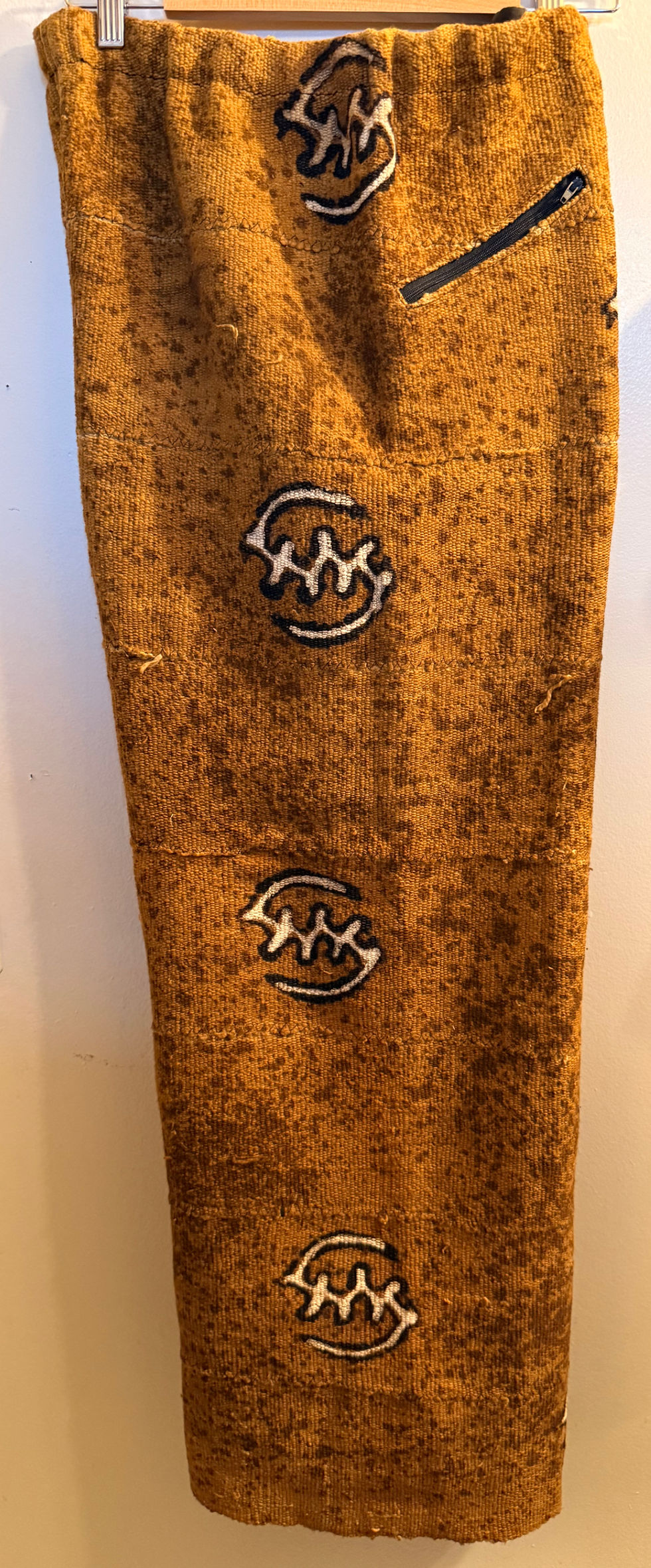 Thumbnail: Brown Adinkra Mudcloth Pants - XL