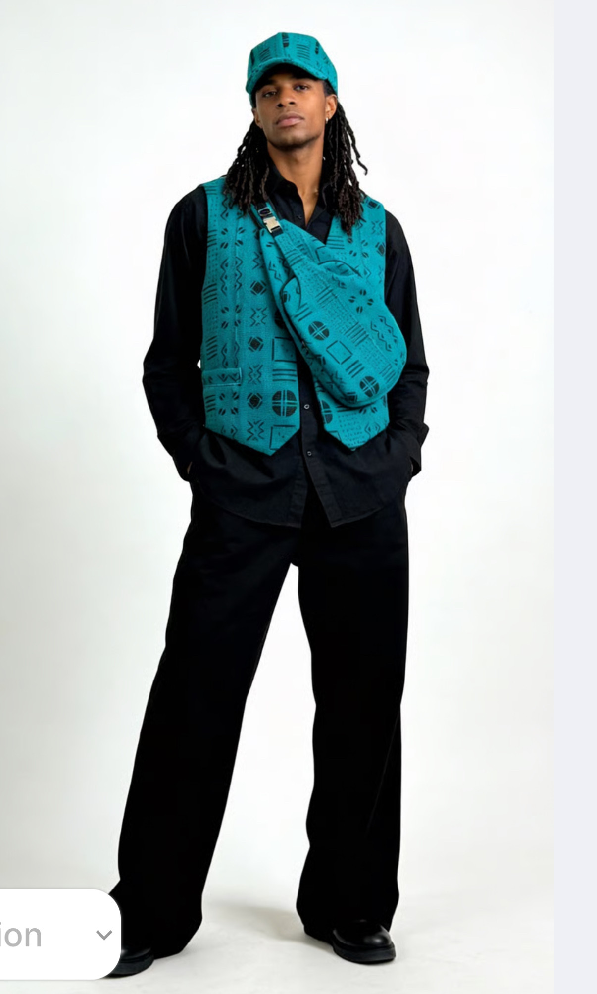 Mudcloth Vest