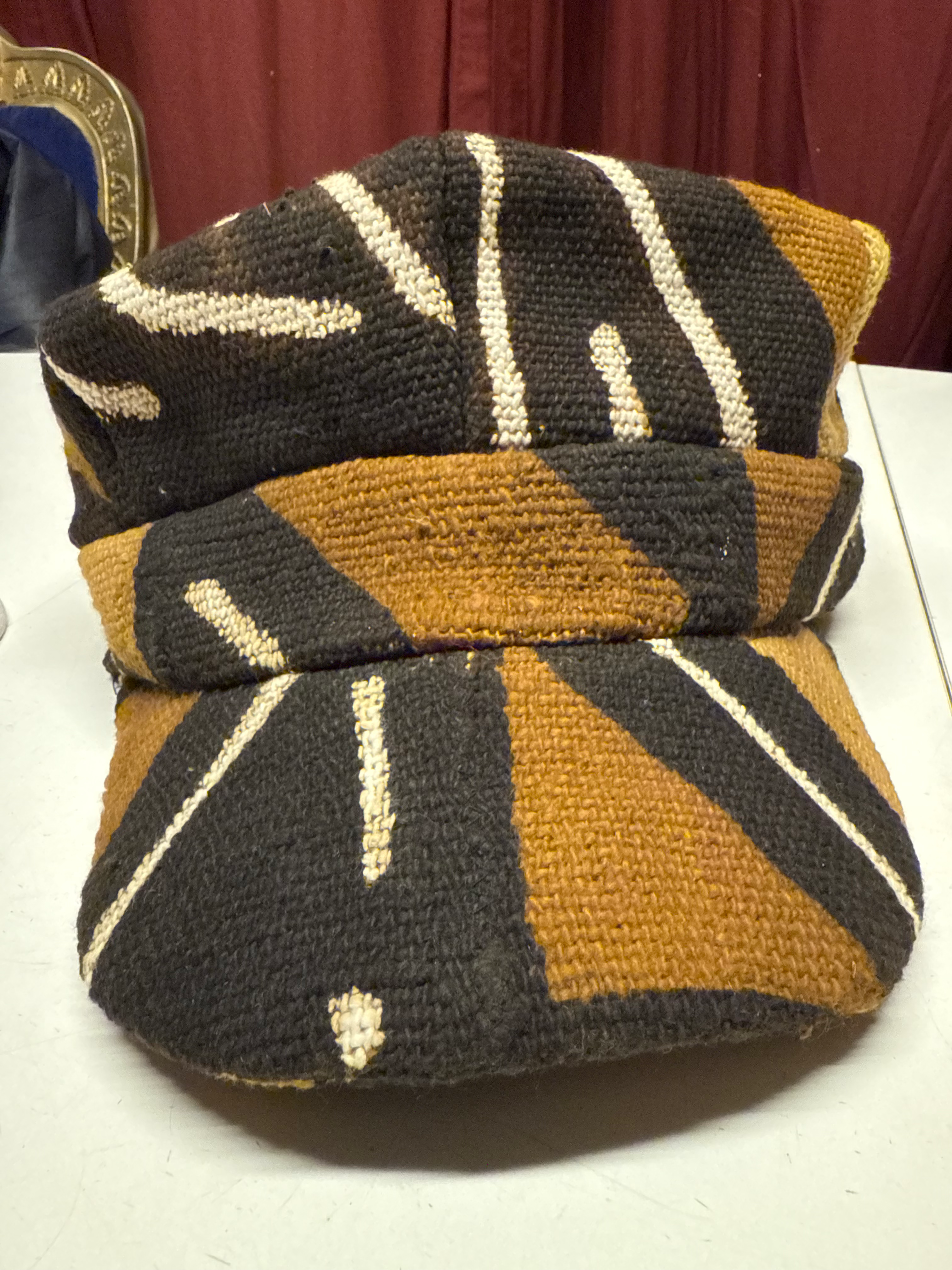 Railroad Cap in Mudcloth