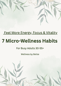 7 Micro-Wellness Habits Guide