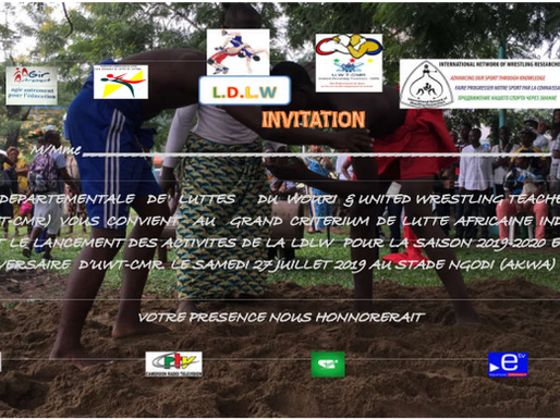 Lutte Africaine individuelle au CAMEROUNE prévue 27.07.2019
