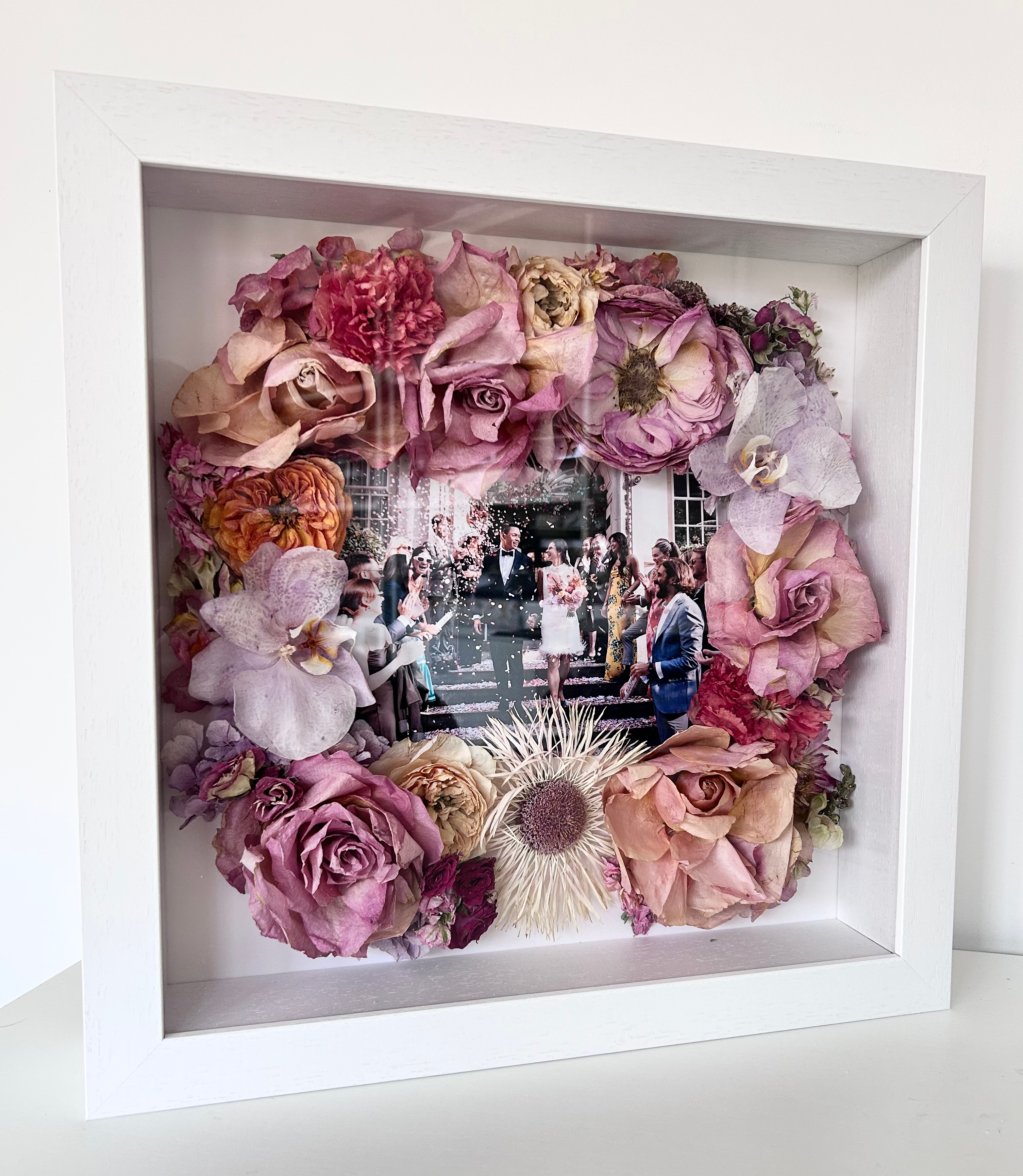 Floral Photo Bouquet Frame