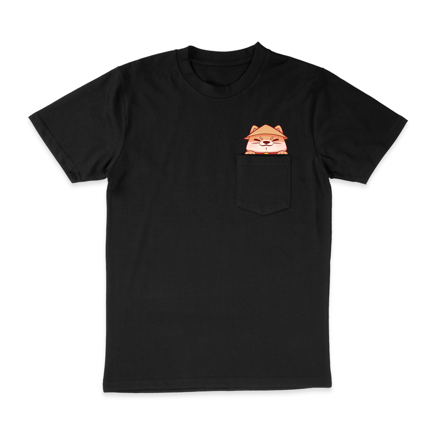 Rice Hat Shiba Pocket Tee