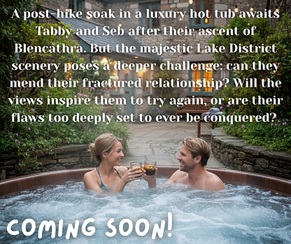 _A post-hike soak in a luxury hot tub awaits Tabby and Seb after their ascent of Blencathr