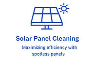 Solar panel cleaning