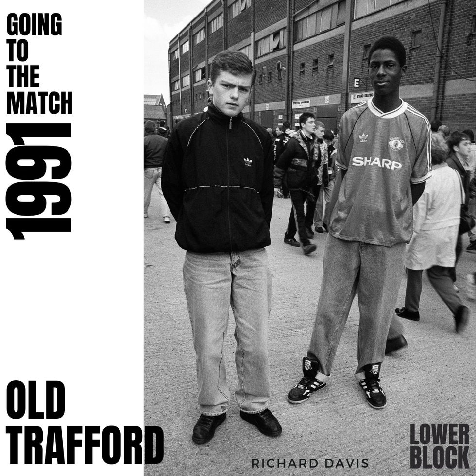Advert for Going to the Match, Old Trafford  published by Lower Block in 2024