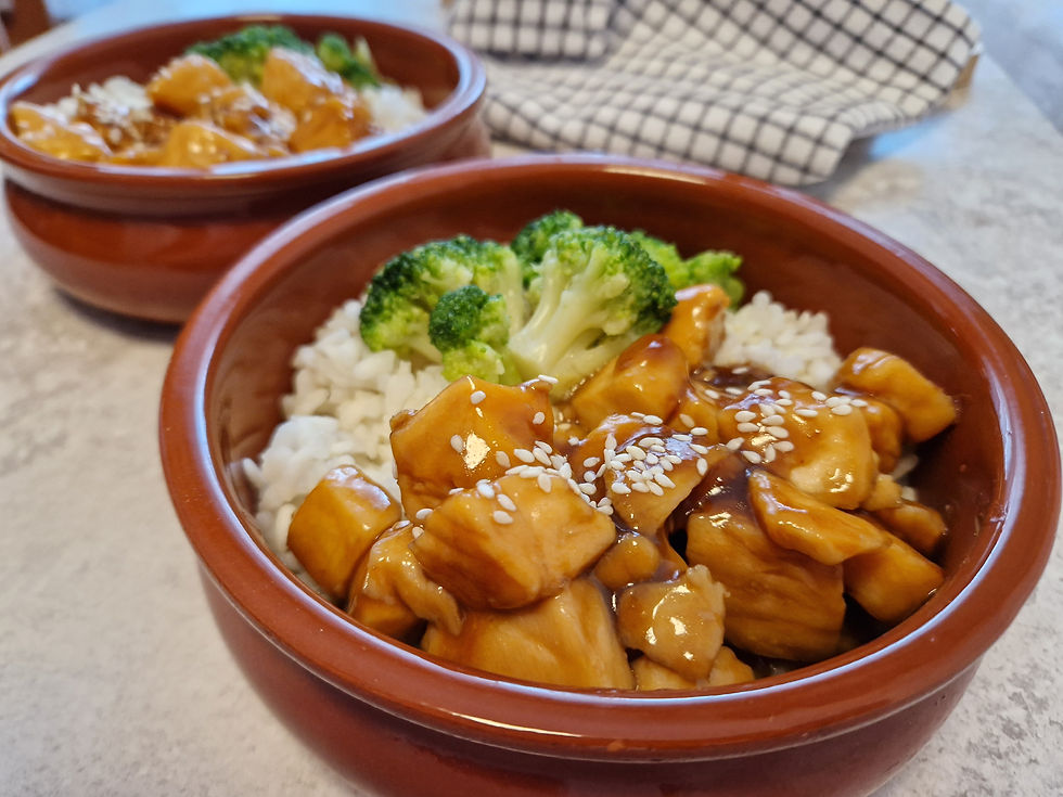 Teriyaki Glazed Salmon Bowl