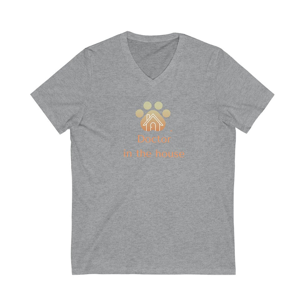 Thumbnail: Jersey Short Sleeve V-Neck Tee 