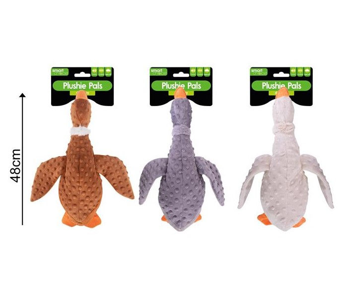 Honking Plush Duck Dog Toy