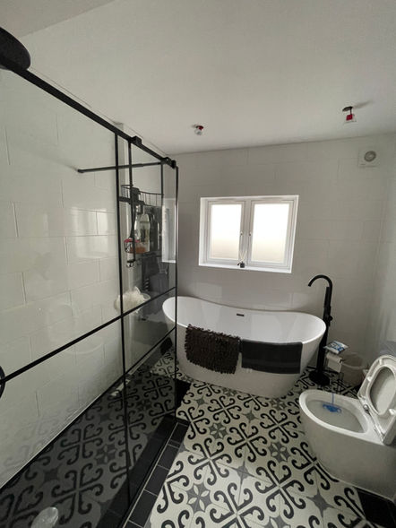 modern bathrooms in surrey