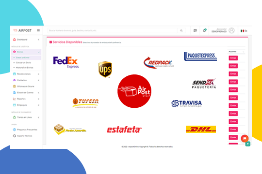 AIRPOST - Shipping Labels banner