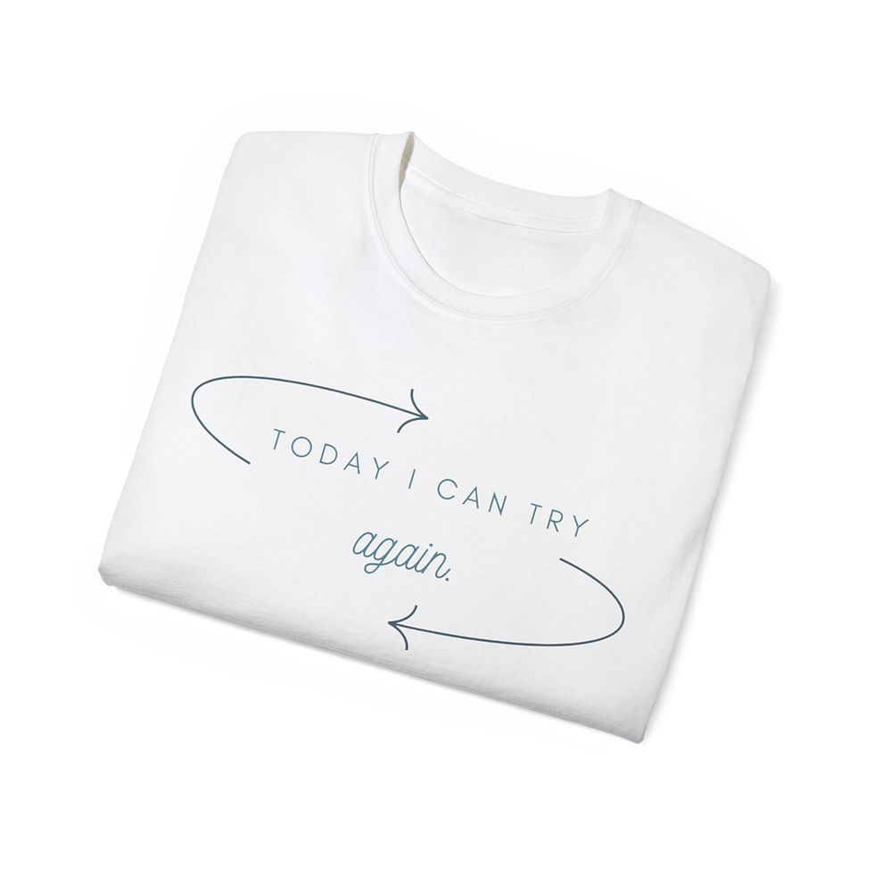 Thumbnail: "Today I Can Try Again" - Unisex Tee
