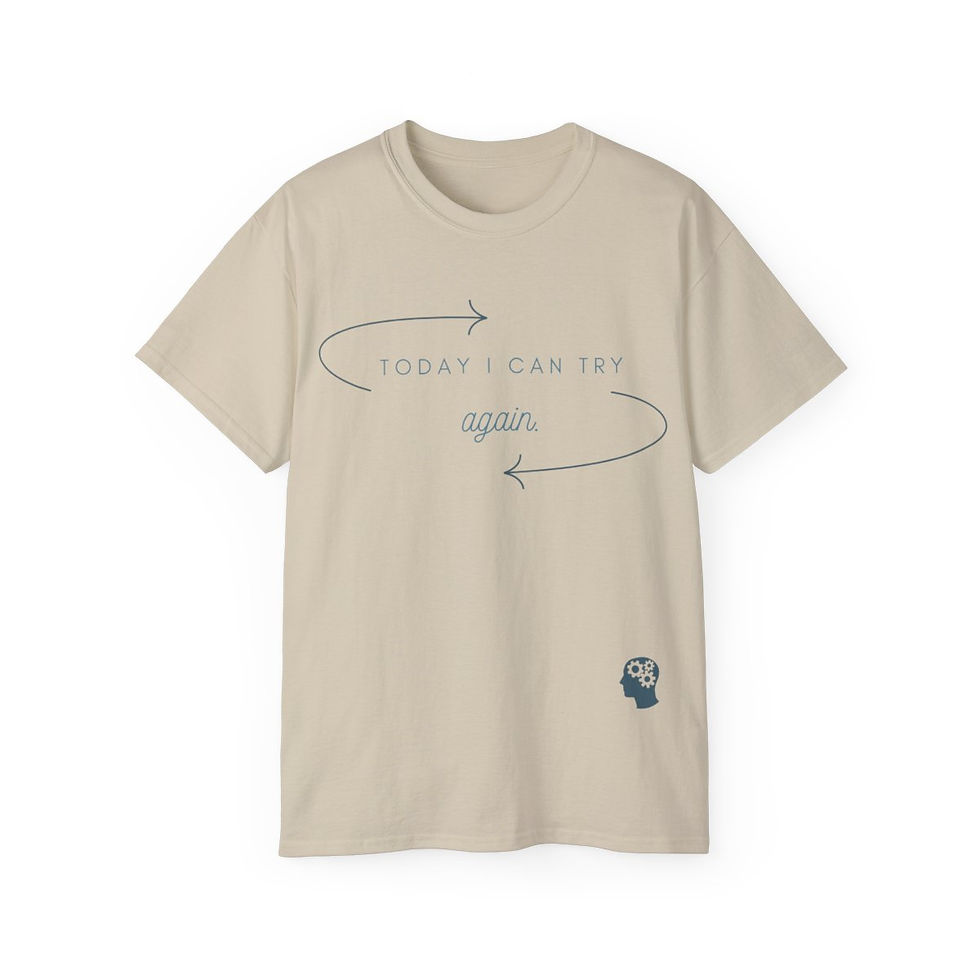 Thumbnail: "Today I Can Try Again" - Unisex Tee