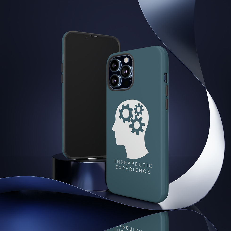 Thumbnail: Therapeutic Experience Phone Case (Blue)
