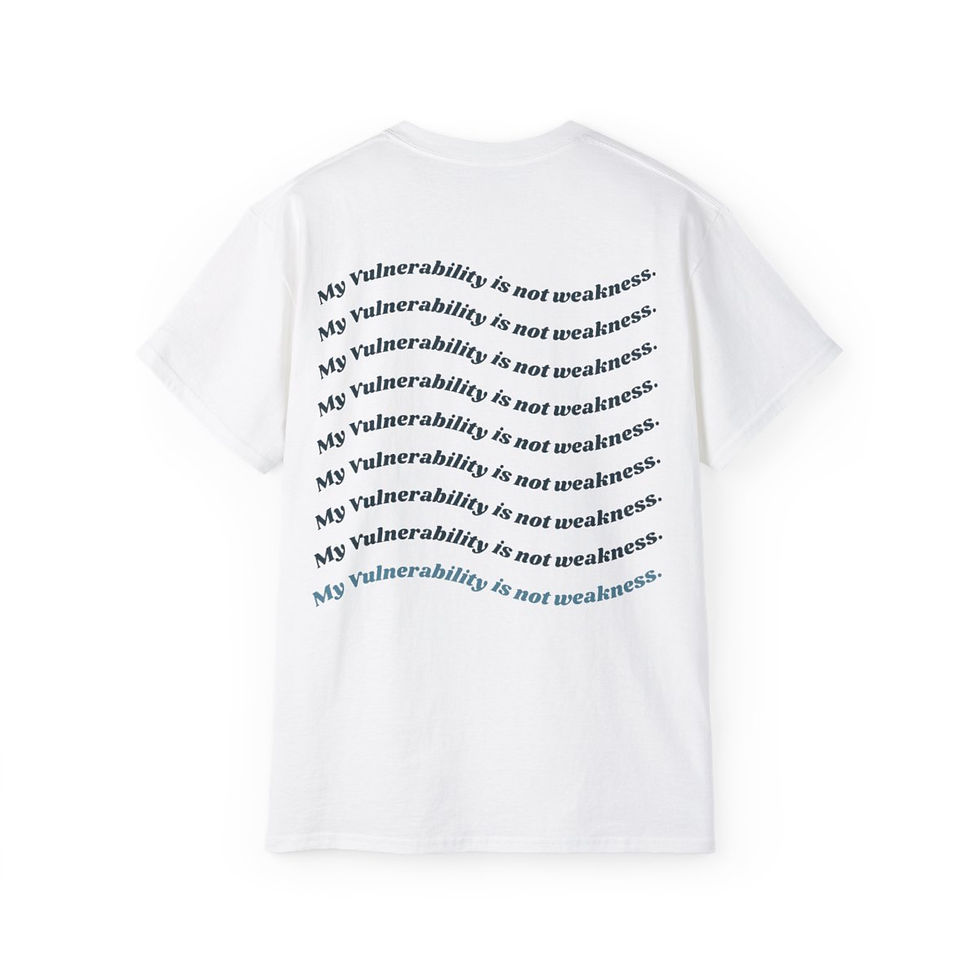 Thumbnail: "My Vulnerability is Not Weakness" - Unisex Tee