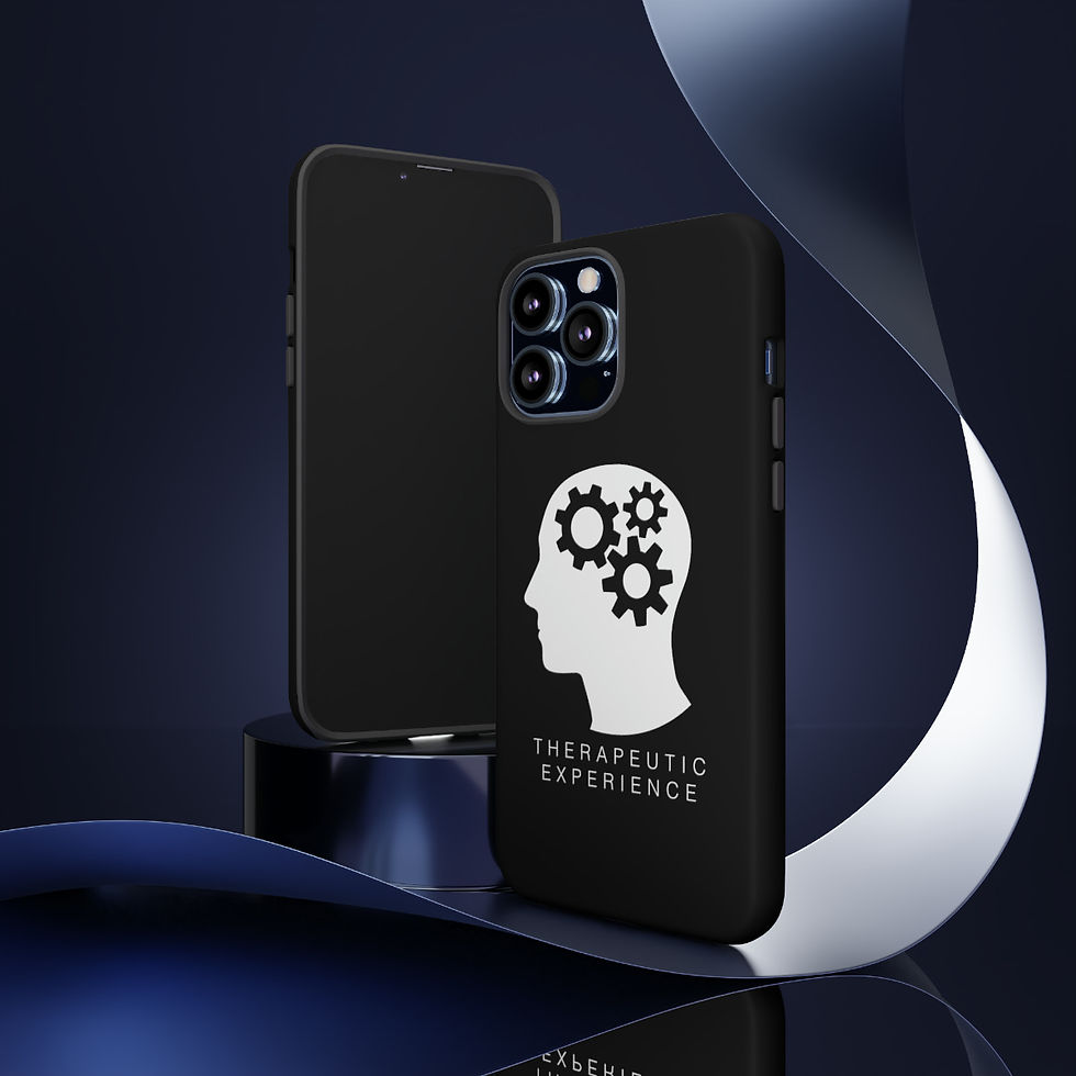 Thumbnail: Therapeutic Experience Phone Case (Black)