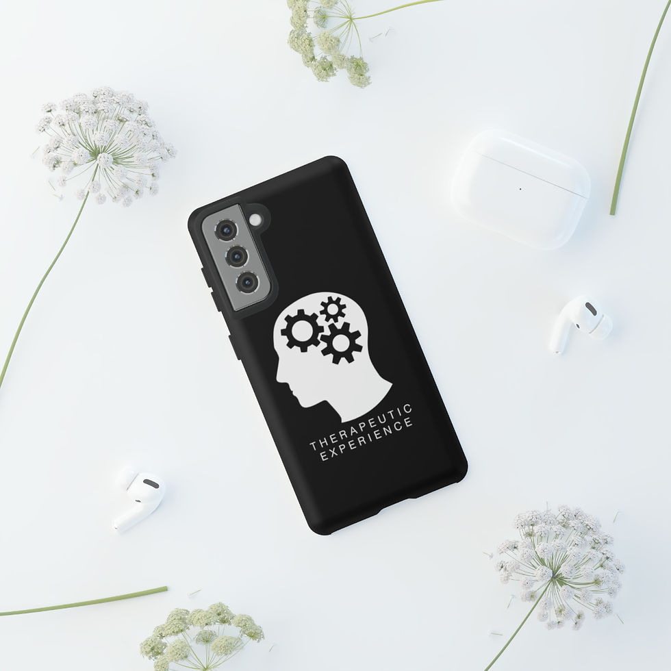Thumbnail: Therapeutic Experience Phone Case (Black)